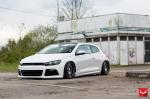 Volkswagen Scirocco on Vossen Wheels (VLE1) 2015 года